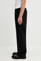 MM6 Maison Margiela spodnie z dodatkiem wełny męskie SH0KA0062.MTN133.961 czarny SS26