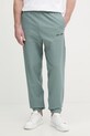 Calvin Klein Jeans teplákové nohavice pánske zelená LV04RF249G