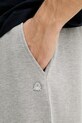United Colors of Benetton Pantaloni da tuta da uomo con cotone grigio 342ZUF01B.
