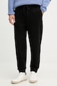 United Colors of Benetton pantaloni da tuta da uomo con cotone nero 342ZUF01B.