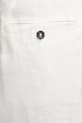 United Colors of Benetton kalhoty pánské lněné bílá 4AGHUF00M.