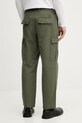 Odzież United Colors of Benetton spodnie cargo męskie bawełniane 4OAEUF061 zielony