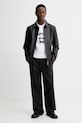 AllSaints nadrág CONWAY M002TE fekete SS26