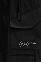 Y-3 x F1 CARGO PANTS spodnie cargo bawełniane męskie KR2378 czarny