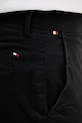 Tommy Hilfiger spodnie chinos męskie bawełniane z elastanem czarny MW0MW42906