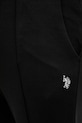 U.S. Polo Assn. spodnie dresowe INTERLOCK PINTUCK JOGGER czarny MUP4661