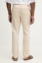 Odzież U.S. Polo Assn. spodnie z dodatkiem lnu LINEN BLEND DRAWSTRING MUP4694 beżowy