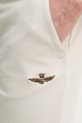 Aeronautica Militare spodnie dresowe beżowy PF1008UF00674
