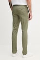 Odzież Lacoste spodnie regular męskie bawełniane z elastanem HH1965 zielony