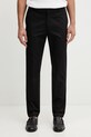 Paul Smith MENS TROUSER spodnie garniturowe bawełniane z elastanem męskie czarny M1R.055Z.V01934