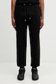 Paul Smith TAPED SEAM spodnie dresowe z lyocellem męskie czarny M1R.612Z.V02745