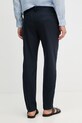 Îmbrăcăminte BOSS Orange pantaloni chinos pentru bărbați din bumbac cu elastan Pleated 50559158 bleumarin