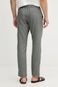 Ρούχα BOSS Orange Ανδρικό παντελόνι με λινό 50559595 γκρί