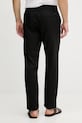 Одежда BOSS Orange брюки мужские со льном 50559595 чёрный