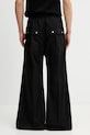Îmbrăcăminte Rick Owens DRKSHDW Geth Belas pantaloni din bumbac pentru bărbați DU01F4378.CR negru