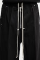 Rick Owens DRKSHDW Geth Belas pantaloni din bumbac pentru bărbați negru DU01F4378.CR