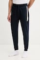 BOSS teplákové nohavice pánske bavlnené tmavomodrá 50554784