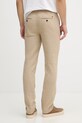 Oblečenie Tommy Hilfiger Nohavice pánske s ľanom MW0MW42337 béžová