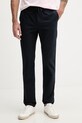 Tommy Hilfiger nohavice pánske s bavlnou tmavomodrá MW0MW42340
