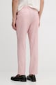 Odzież BOSS spodnie garniturowe męskie z wełną Genius 50562605 różowy