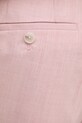 BOSS spodnie garniturowe męskie z wełną Genius różowy 50562605