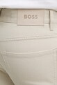 BOSS штани чоловічі з бавовною Re.Maine5 бежевий 50553815