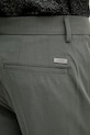 Armani Exchange pantaloni chinos da uomo con misto lana verde XM002083.AF22403