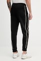 Odzież Armani Exchange spodnie dresowe męskie bawełniane XM002374.AF10365 czarny
