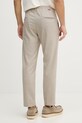Odzież Joop! spodnie męskie z domieszką lnu 30102837 beżowy