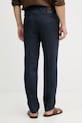 Oblečení Joop! chino kalhoty pánské lněné 30102982 námořnická modř