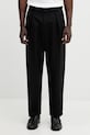 A.P.C. spodnie z dodatkiem wełny Renato tkanina czarny PSALP.H08428