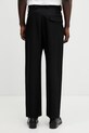 Odzież A.P.C. spodnie z dodatkiem wełny Renato PSALP.H08428 czarny