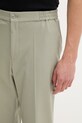 HUGO брюки slim fit мужские шерстяные Gos233F1X зелёный 50547351