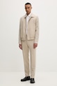 HUGO oblekové nohavice pánske s vlnou Teagan231X 50553788 béžová SS26