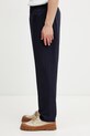 A.P.C. Joaquin spodnie bawełniane męskie COGXU.H08454 granatowy SS26