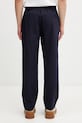 Odzież A.P.C. Joaquin spodnie bawełniane męskie COGXU.H08454 granatowy