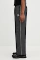 Fred Perry x Kris Van Assche spodnie męskie ST2101 czarny SS26
