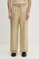 Karl Lagerfeld Jeans παντελόνι Ανδρικό με λινό μπεζ B2M10142