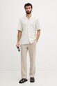 Guess Παντελόνι Ανδρικά με βισκόζη ALTON M6GB08.K3198 μπεζ SS26