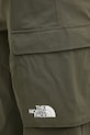 The North Face παντελόνι πεζοπορίας ανδρικό Exploration Cargo πράσινο NF0A8EC621L1