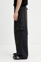 Our Legacy Mount Cargo spodnie bawełniane męskie M2264MCJH czarny SS26