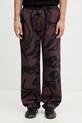 By Parra Freak scene spodnie męskie brązowy 55220
