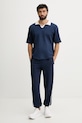 Guess spodnie dresowe męskie Z6GB11.K3202 granatowy SS26