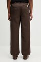 Odzież Carhartt WIP Craft Pant spodnie męskie I035652.3IL02 brązowy