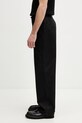 Carhartt WIP Harold Pant spodnie straight bawełniane męskie I036502.8901 czarny SS26