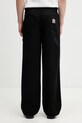 Odzież Carhartt WIP Holden Pant spodnie bawełniane męskie I036501.89GD czarny