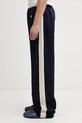 Wales Bonner Motion Track Men's sweatpants with cotton MS26JE07.JE10.503 navy SS26