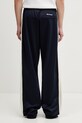 Clothing Wales Bonner Motion Track Men's sweatpants with cotton MS26JE07.JE10.503 navy