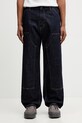 Carhartt WIP OG Double Knee Pant jeansy loose męskie granatowy I036733.102