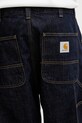 Carhartt WIP OG Double Knee Pant jeansy loose męskie I036733.102 granatowy